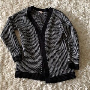 Cozy Black and White Sweater